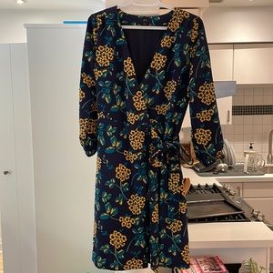 J Crew wrap dress